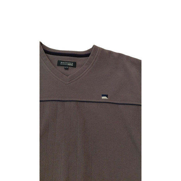 Nautica Men's Long Sleeve Shirt - Gray - Picture 3 of 5